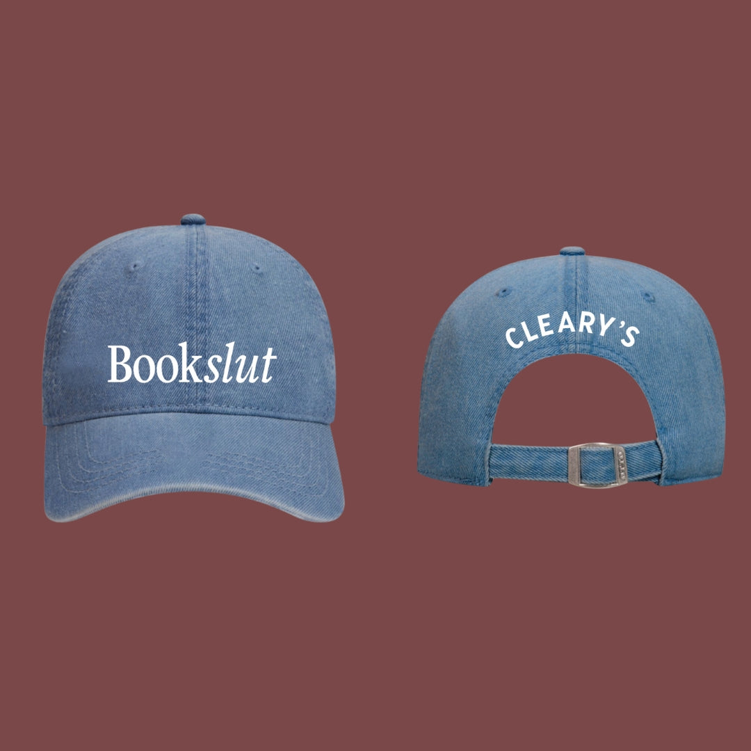 Bookslut Embroidered Denim Hat