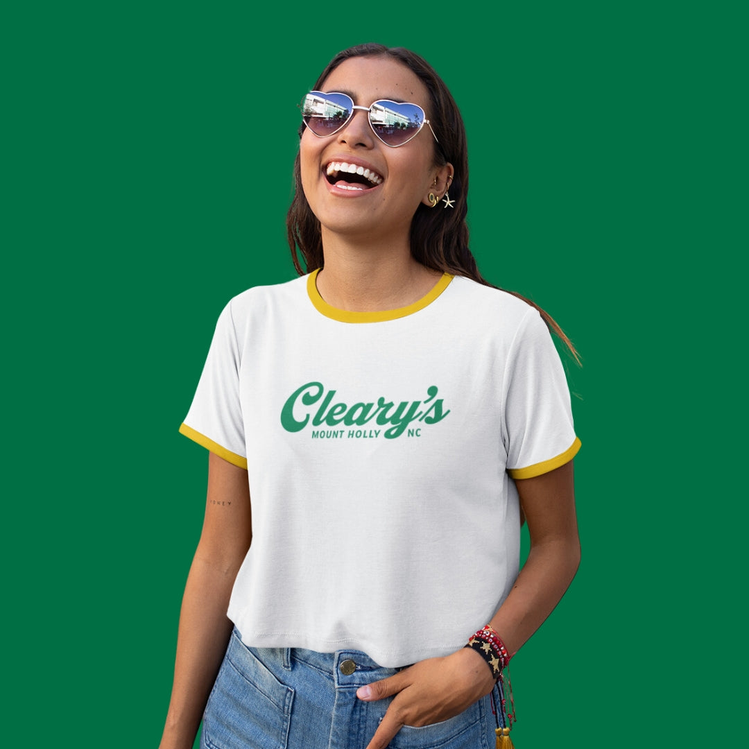 Cleary's Retro Ringer Tee