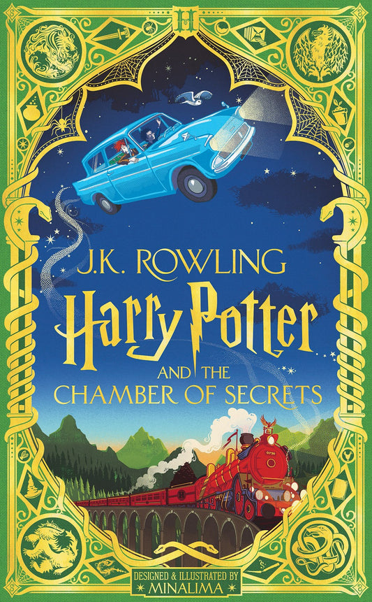 Harry Potter and the Chamber of Secrets (Harry Potter, Book 2) (MinaLima Edition)  (Illustrated)