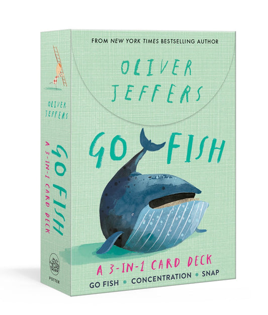 Go Fish: A 3-in-1 Card Deck : Card Games Include Go Fish, Concentration, and Snap